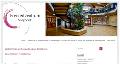 Desktop Screenshot of fzz-stieghorst.de